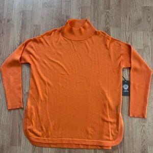 NWT Vince Camuto Womens Sweater Orange M